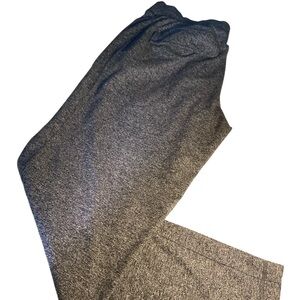 Lululemon  gray snap  pockets relaxed fit loose fitting pants size lg